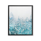 Snowy Pines Framed Canvas Print Gallery Image 8