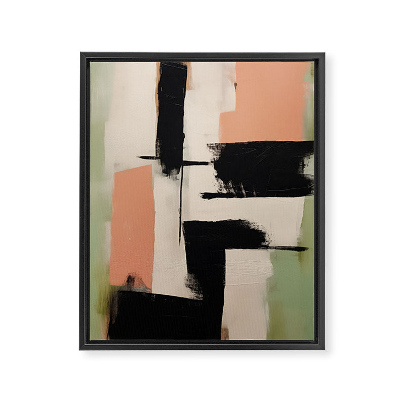  Soft Edge Abstraction 1 Framed Canvas Print Gallery Image 6