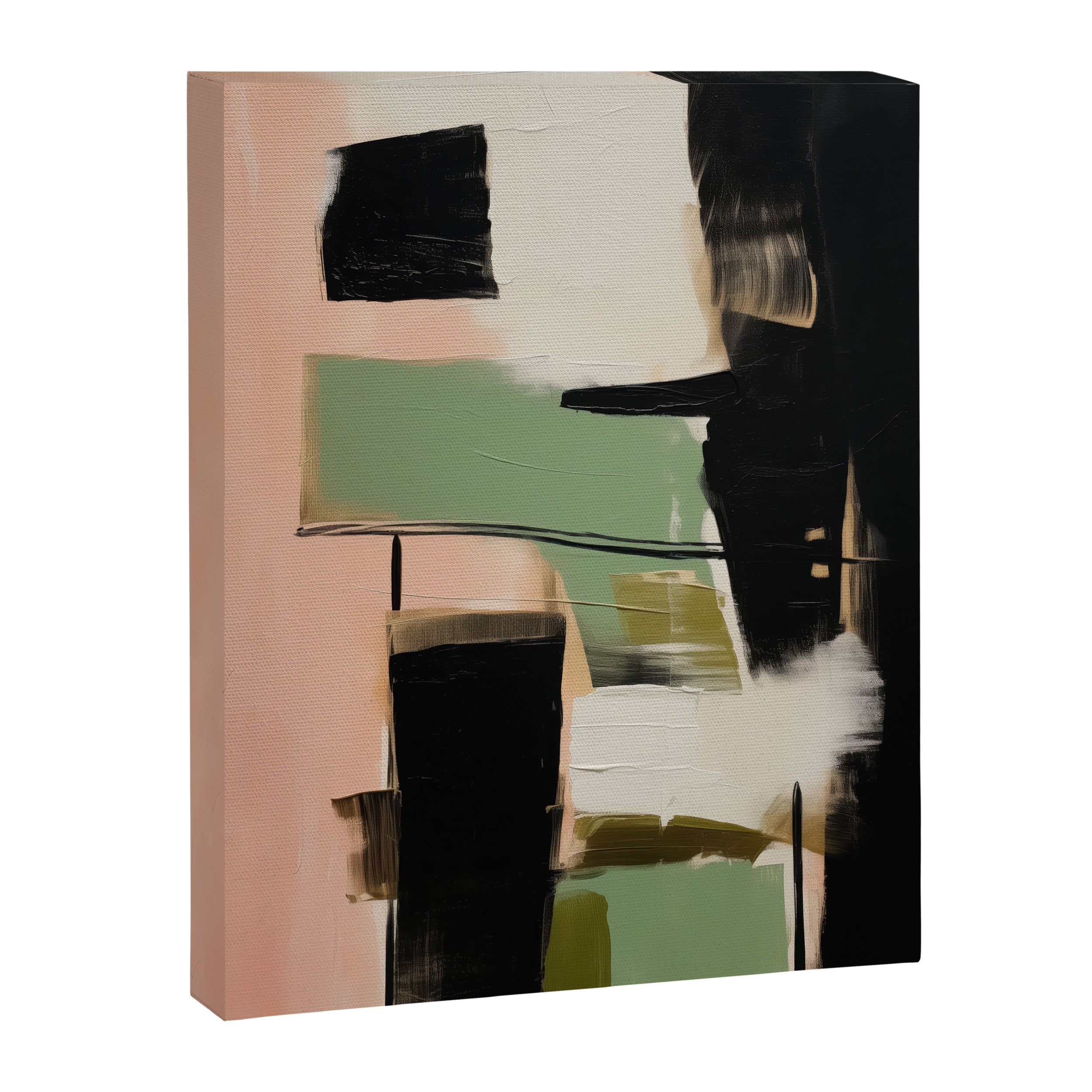 Soft Edge Abstraction 2 Canvas Print Gallery Image 6
