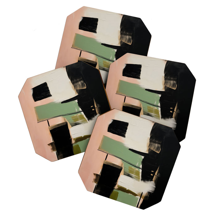 Soft Edge Abstraction 2 Coaster Gallery Image 1