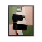 Soft Edge Abstraction 3 Framed Canvas Print Gallery Image 6