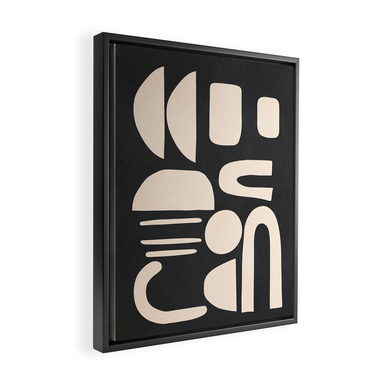 Soft Movement 1 Framed Canvas Print Gallery Image 2