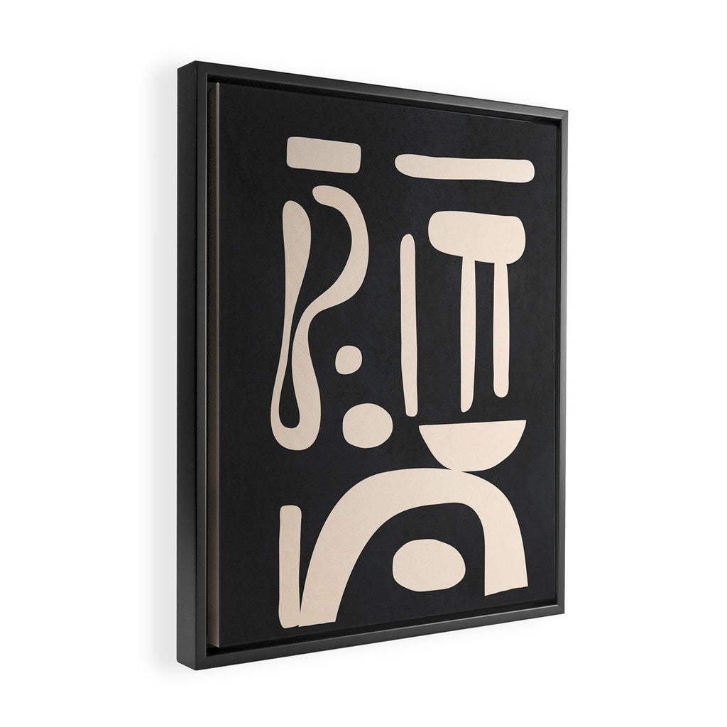 Soft Movement 2 Framed Canvas Print Gallery Image 2
