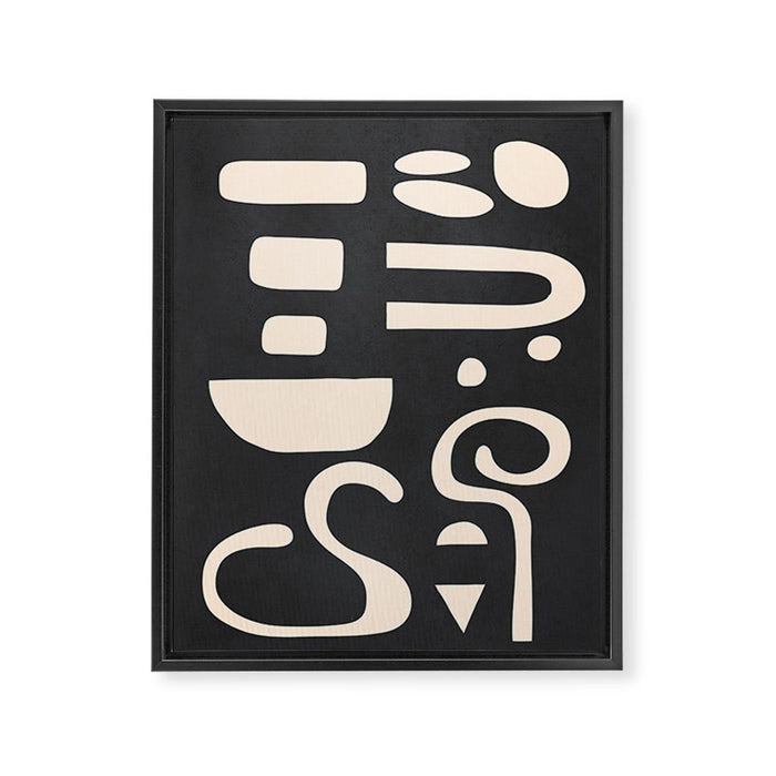 Soft Movement 3 Framed Canvas Print Gallery Image 1