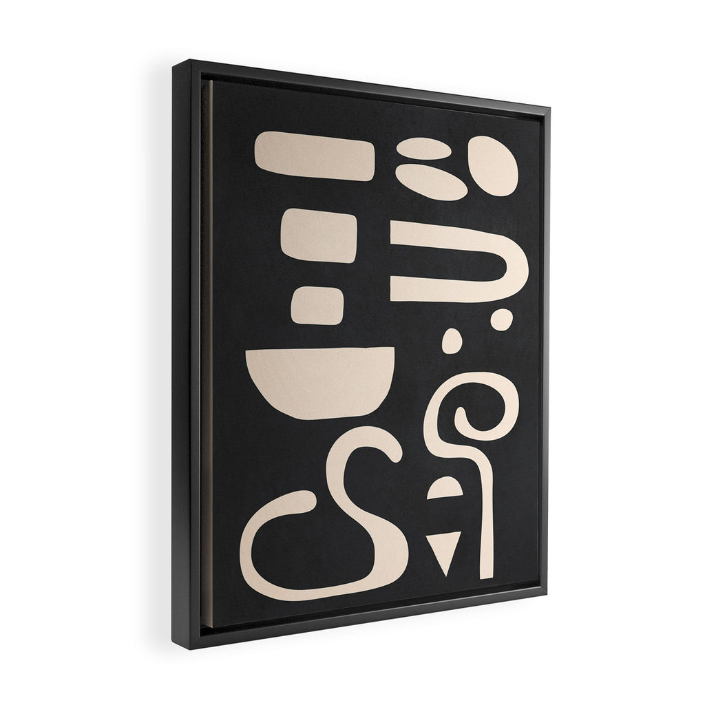 Soft Movement 3 Framed Canvas Print Gallery Image 2