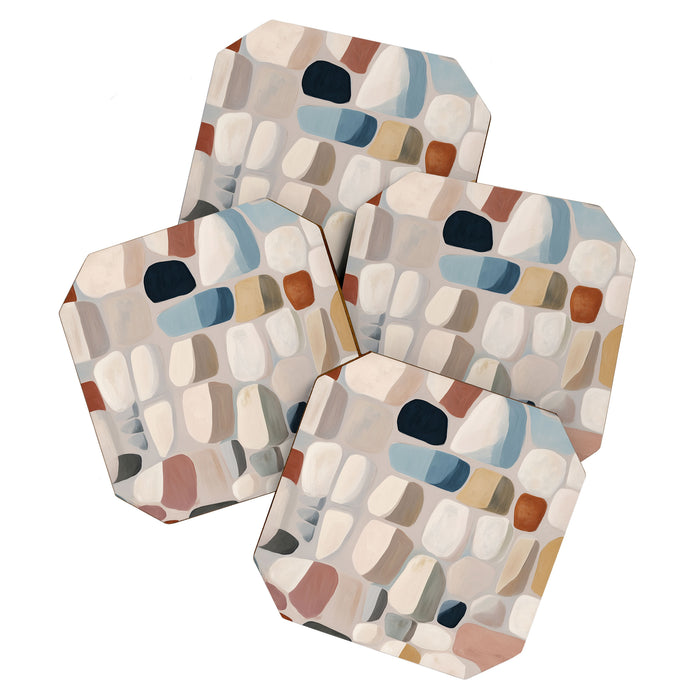 Soft Organic Stone Forms Coaster Gallery Image 1