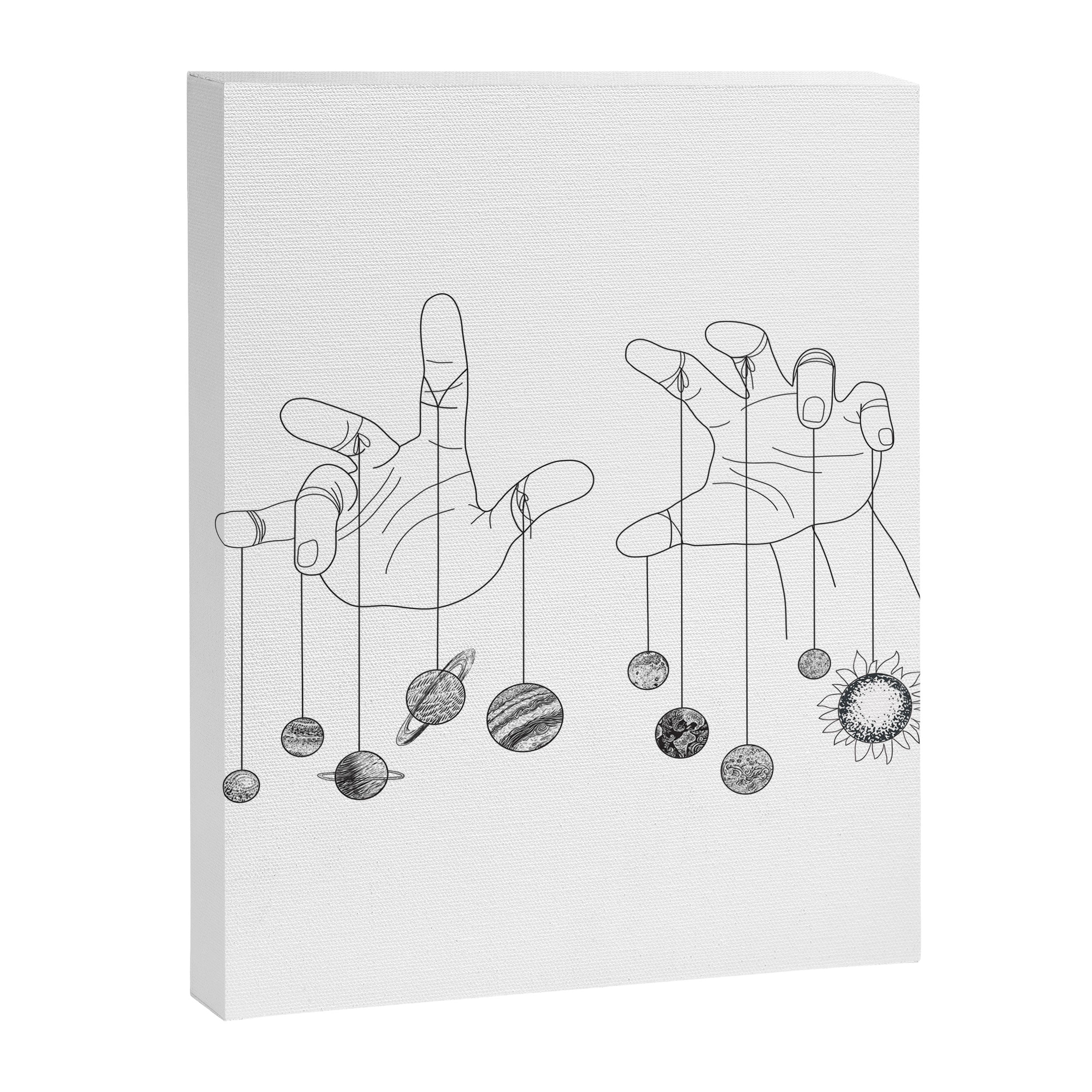 Solar System II Canvas Print Gallery Image 8