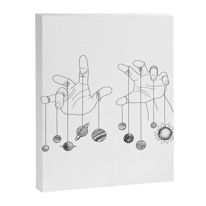 Solar System II Canvas Print Gallery Image 1