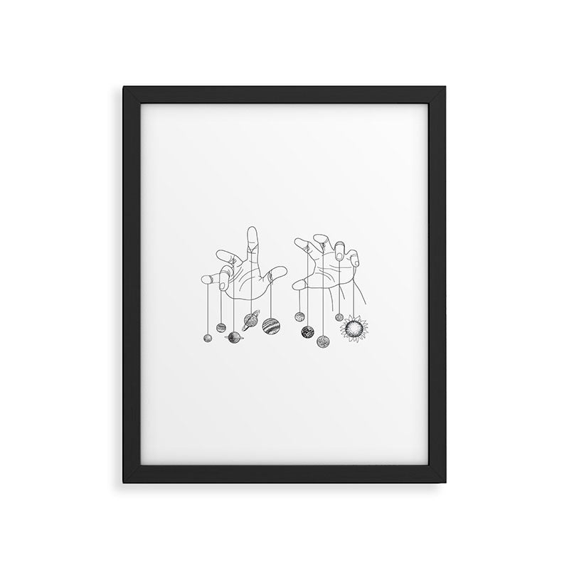 Solar System II Framed Art Print Gallery Image 4
