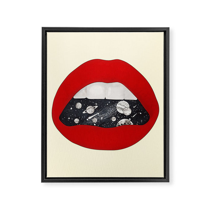 Space Framed Canvas Print Gallery Image 1