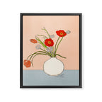 Spring Bouquet Uplifting Framed Canvas Print Gallery Image 8