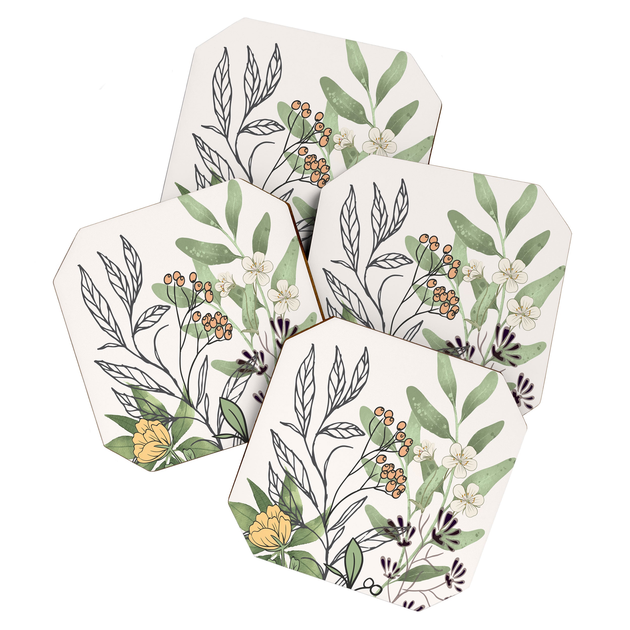 Spring Garden II Coaster Gallery Image 1