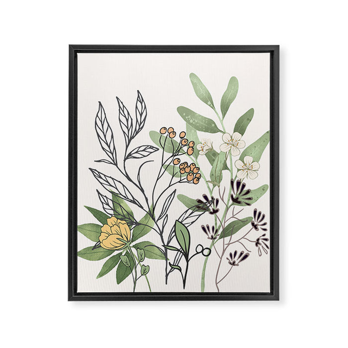 Spring Garden II Framed Canvas Print Gallery Image 1