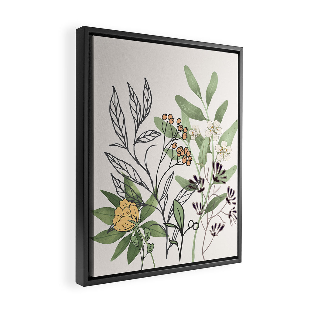 Spring Garden II Framed Canvas Print Gallery Image 2