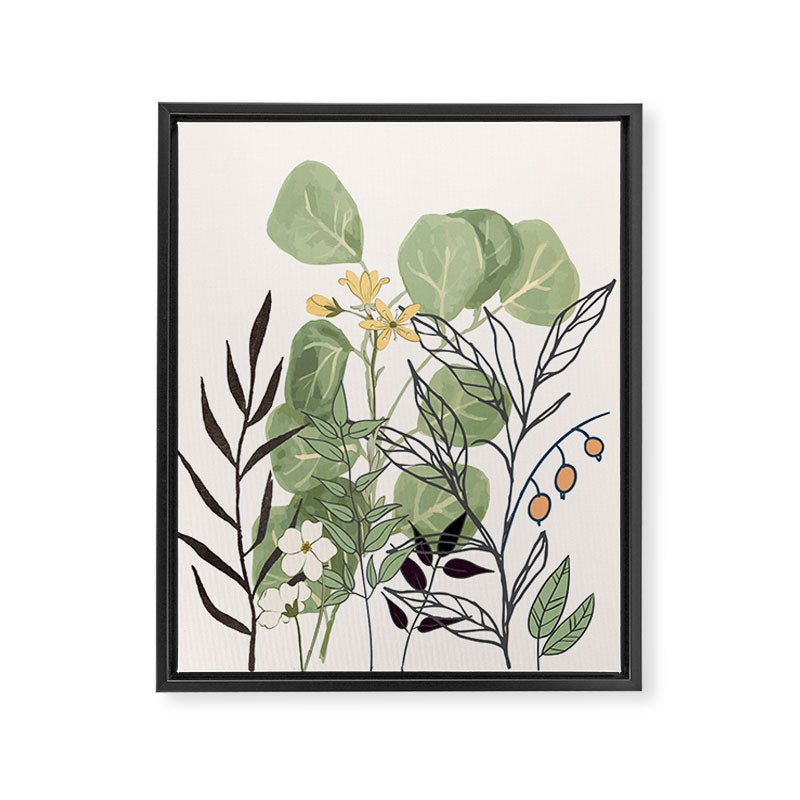 Spring Garden III Framed Canvas Print Gallery Image 6