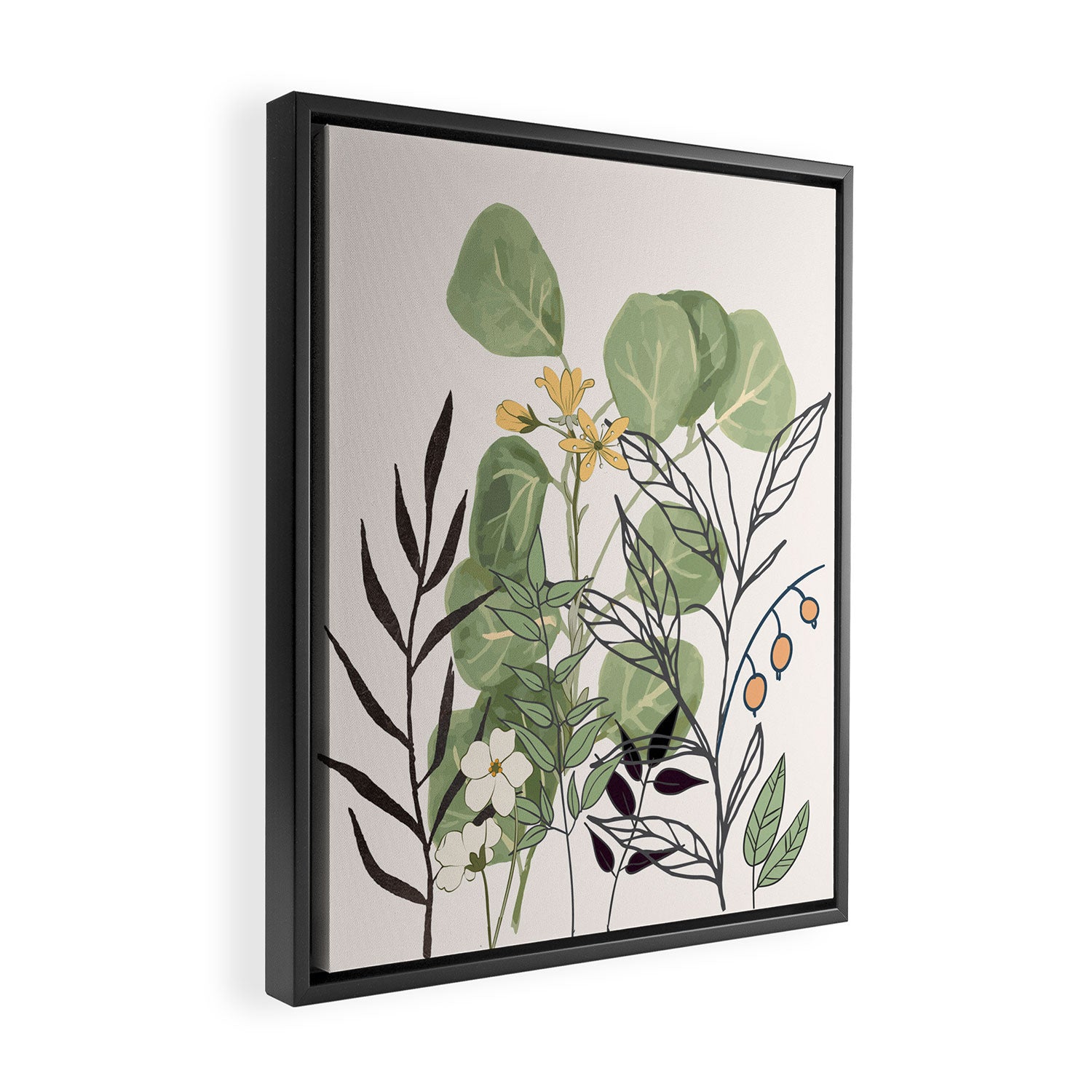 Spring Garden III Framed Canvas Print Gallery Image 2