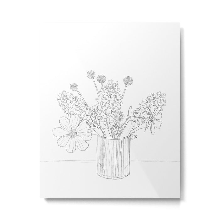  Spring Line Mood  Metal Print Gallery Image 1