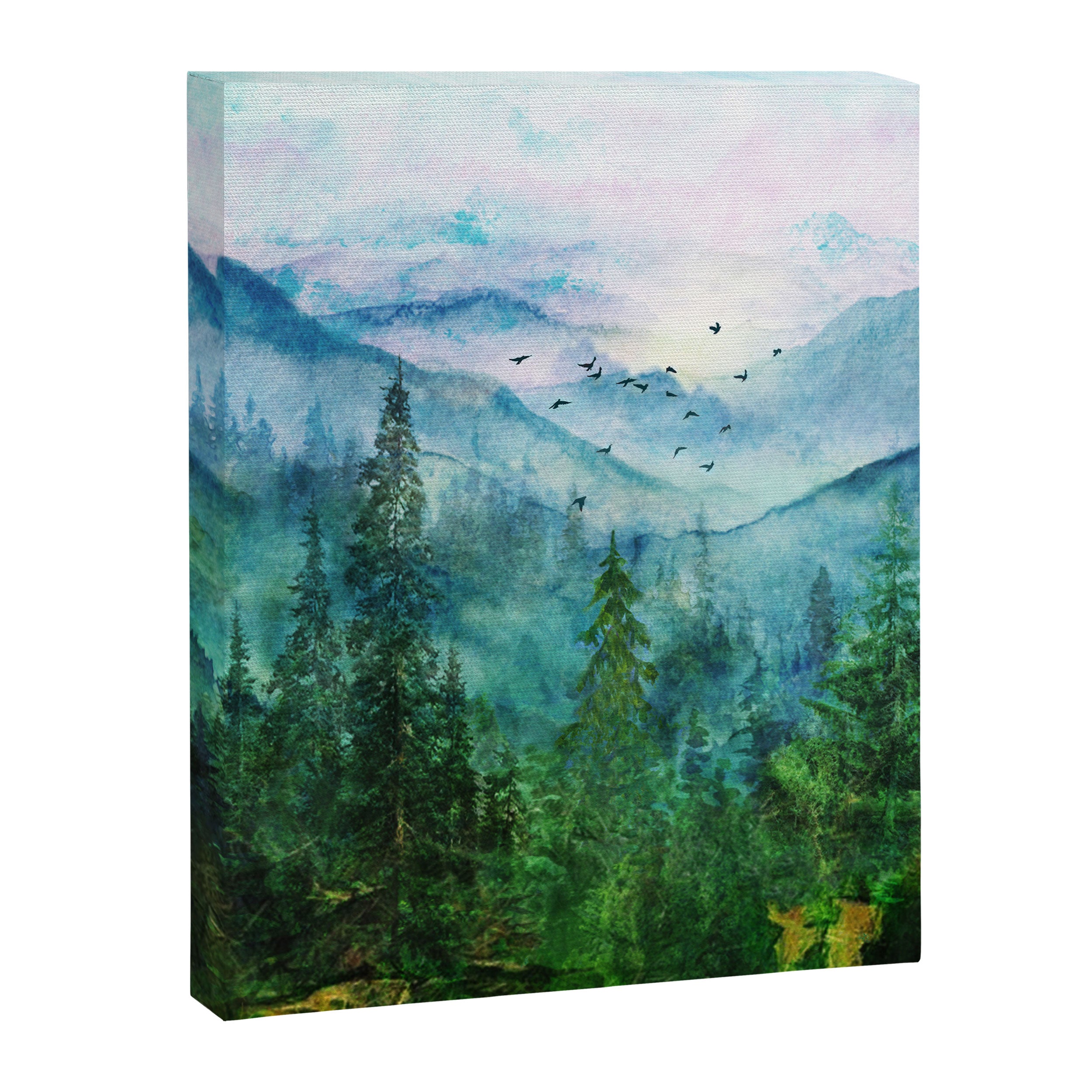 Spring Mountainscape Canvas Print Gallery Image 6
