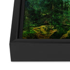 Spring Mountainscape Framed Canvas Print Gallery Image 3