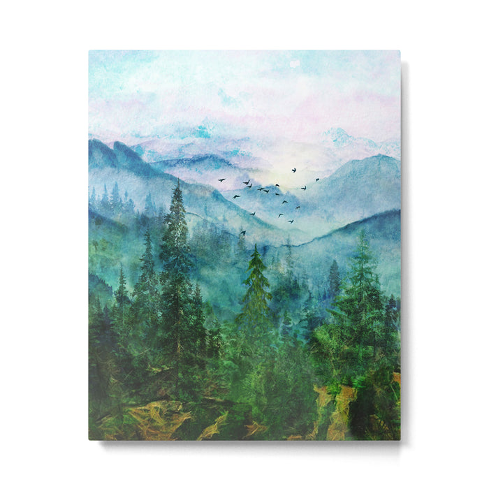 Spring Mountainscape Metal Print Gallery Image 1