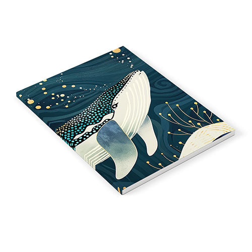 Starlit Ocean Whale Notebook Gallery Image 1