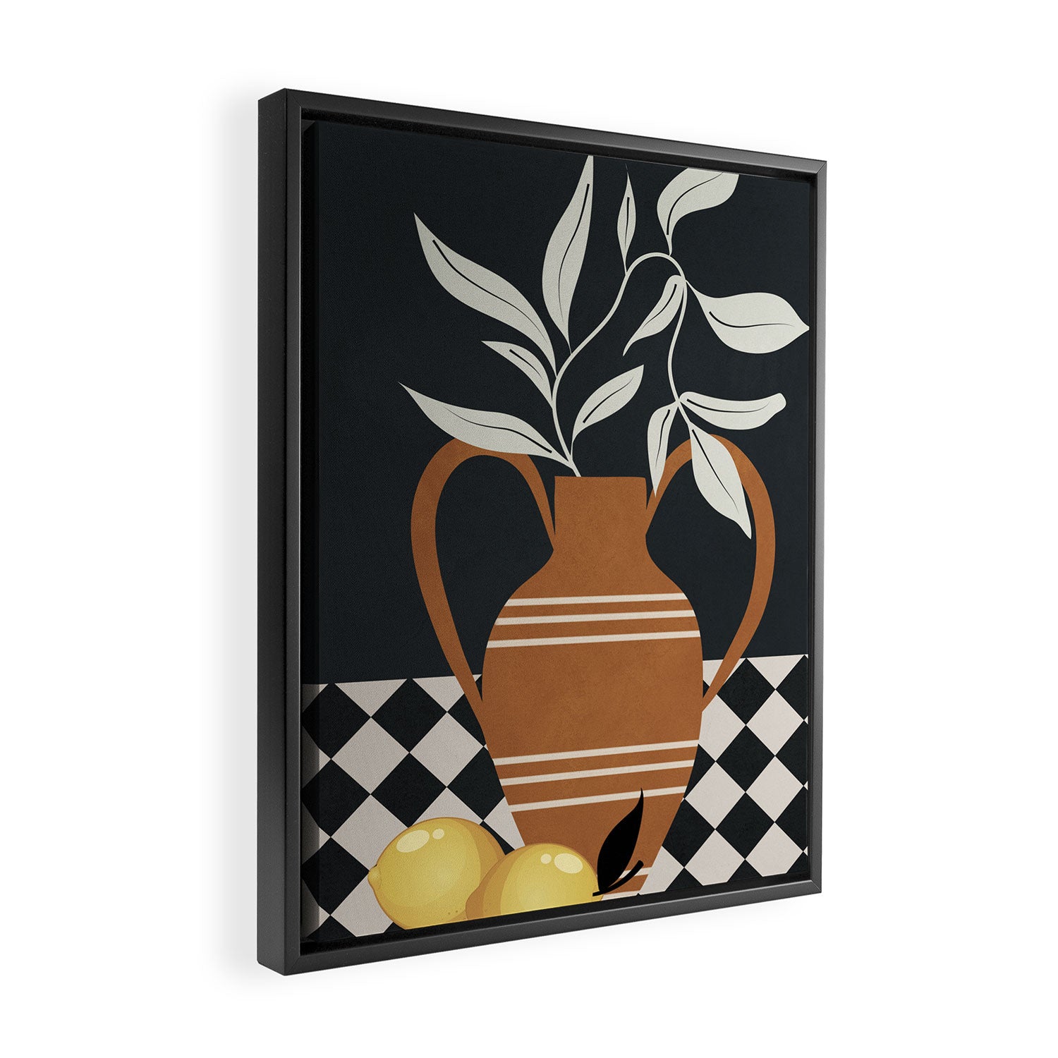 Still Life in Balance 1 Framed Canvas Print Gallery Image 2