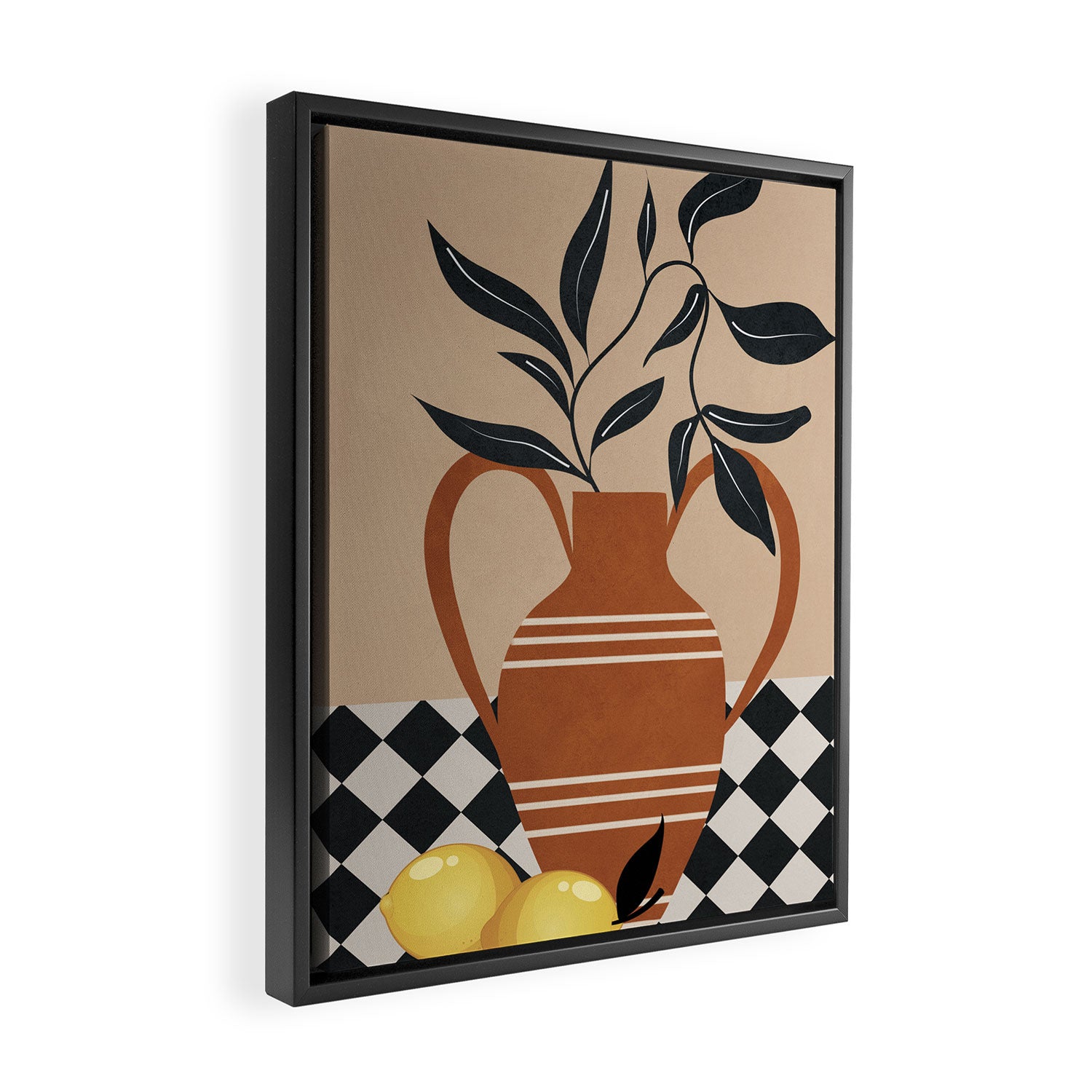 Still Life in Balance 4 Framed Canvas Print Gallery Image 2