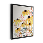 Summer Flowers Framed Canvas Print Gallery Image 2