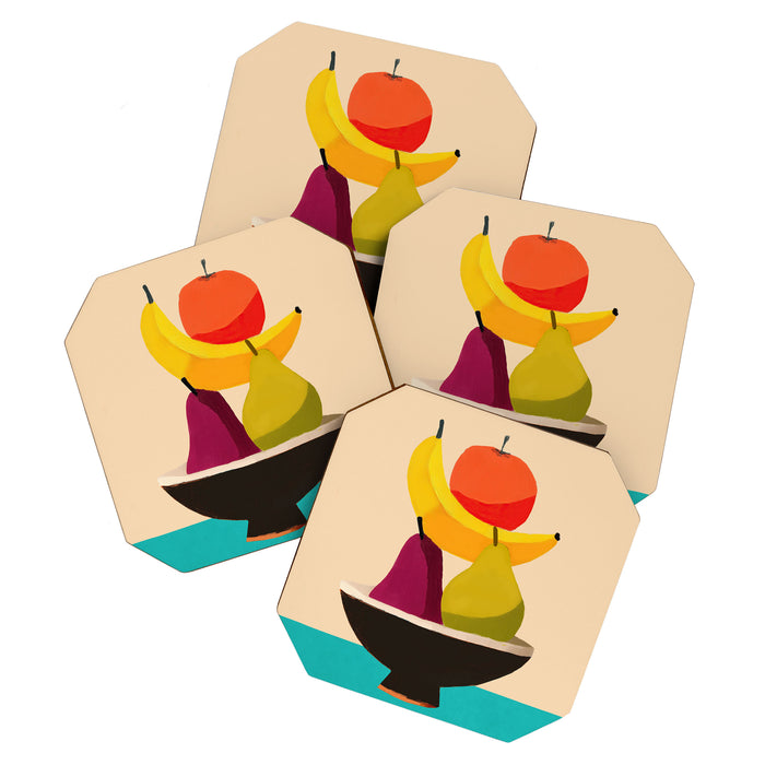 Summer Fruit Bowl Coaster Gallery Image 1