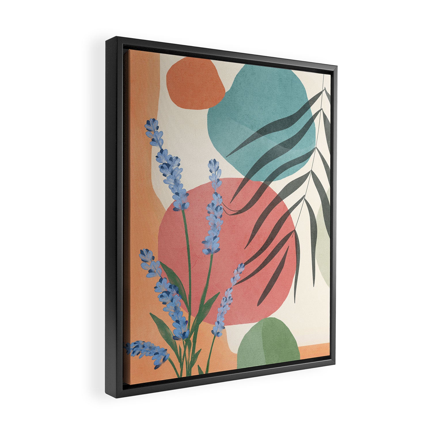 Summer Garden 03 Framed Canvas Print Gallery Image 2