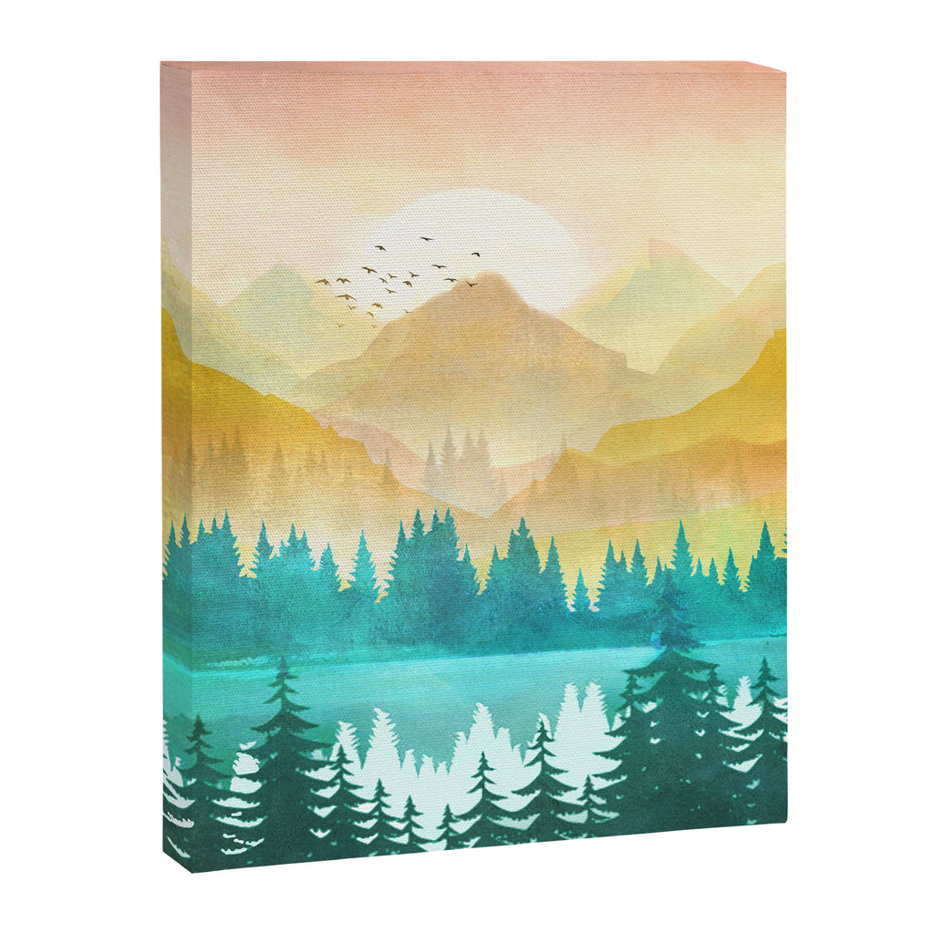Summer Mountain Sunrise Canvas Print Gallery Image 8