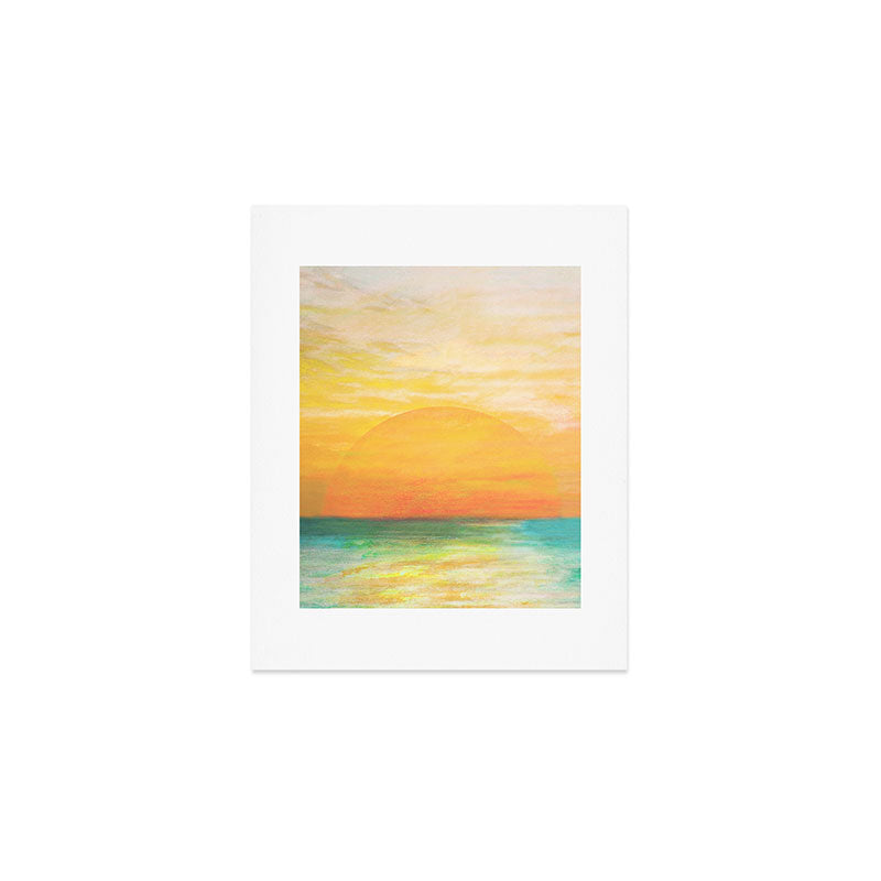 Summer Sunset Art Print Gallery Image 1