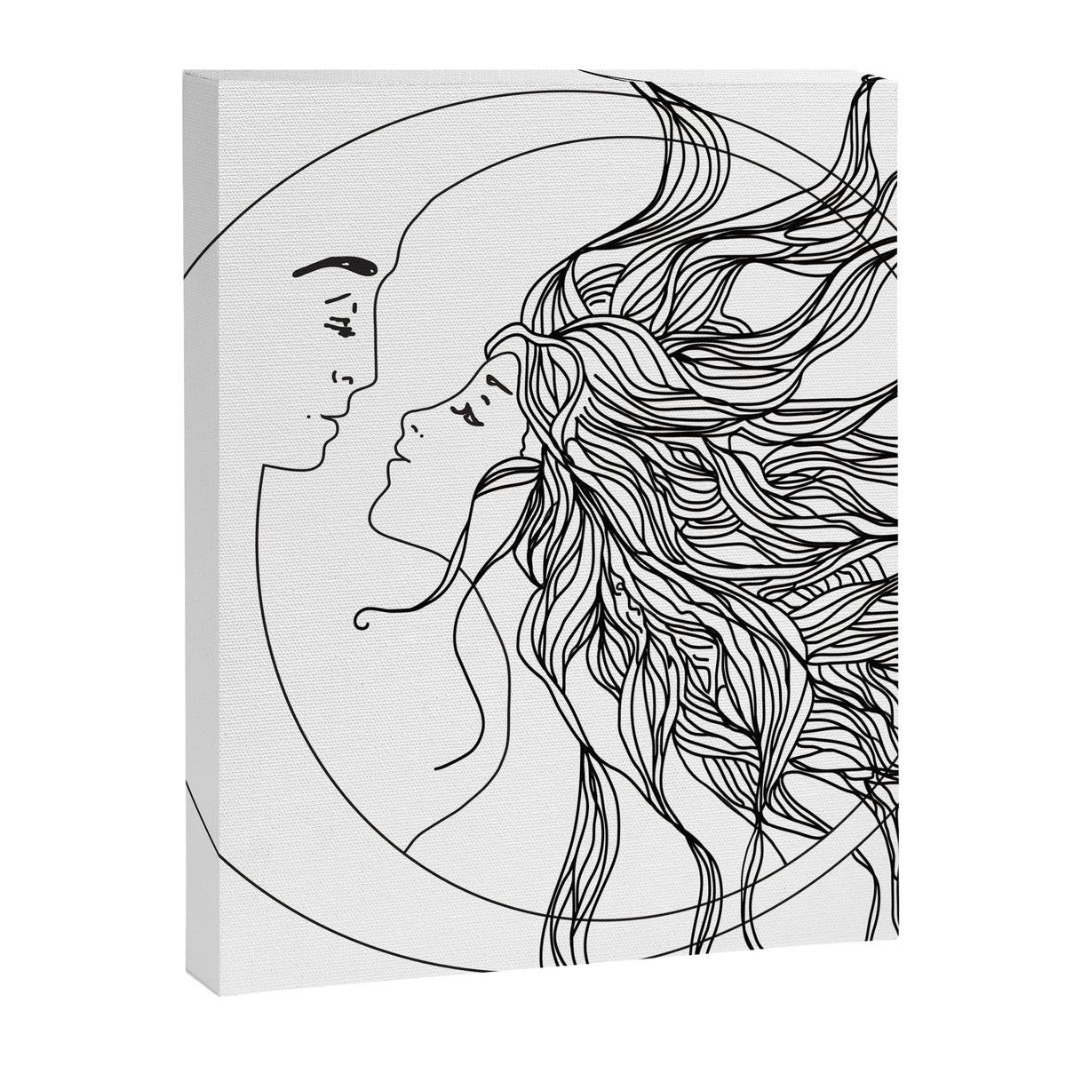 Sun and Moon II Canvas Print Gallery Image 8