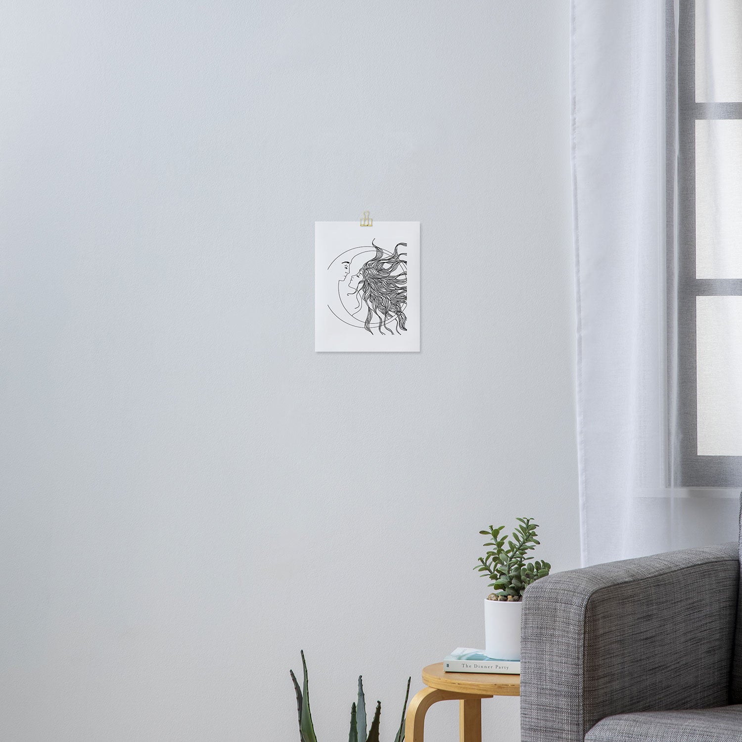 Sun and Moon II Art Print Gallery Image 3