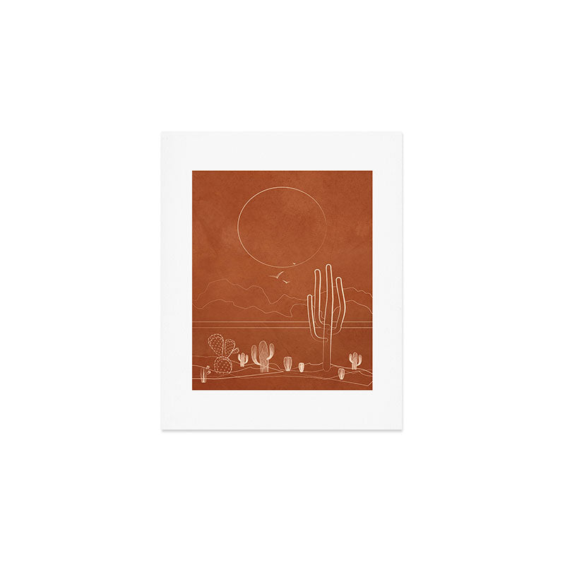 Sun over the Desert 1 Art Print Gallery Image 1