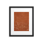 Sun over the Desert 3 Framed Art Print Gallery Image 5