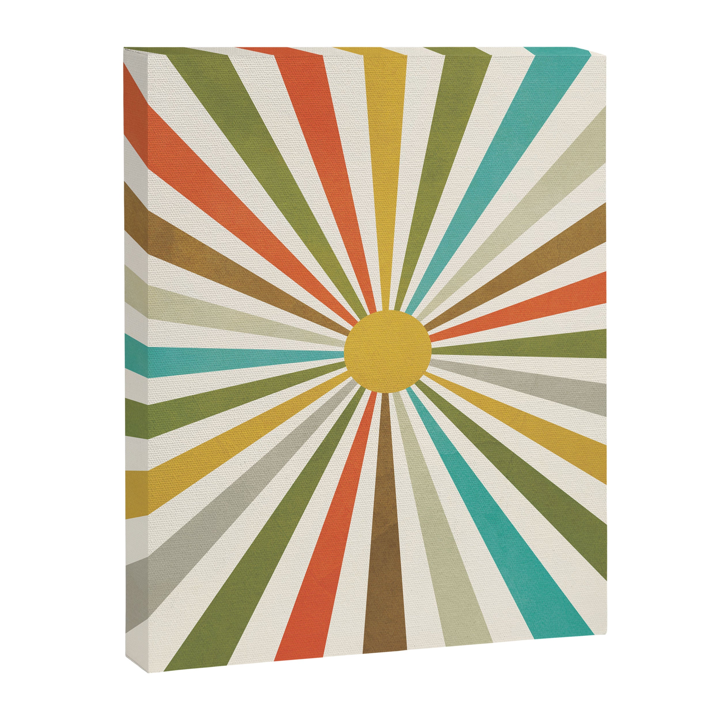 Sun Retro Art IV Canvas Print Gallery Image 6