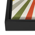 Sun Retro Art IV Framed Canvas Print Gallery Image 3