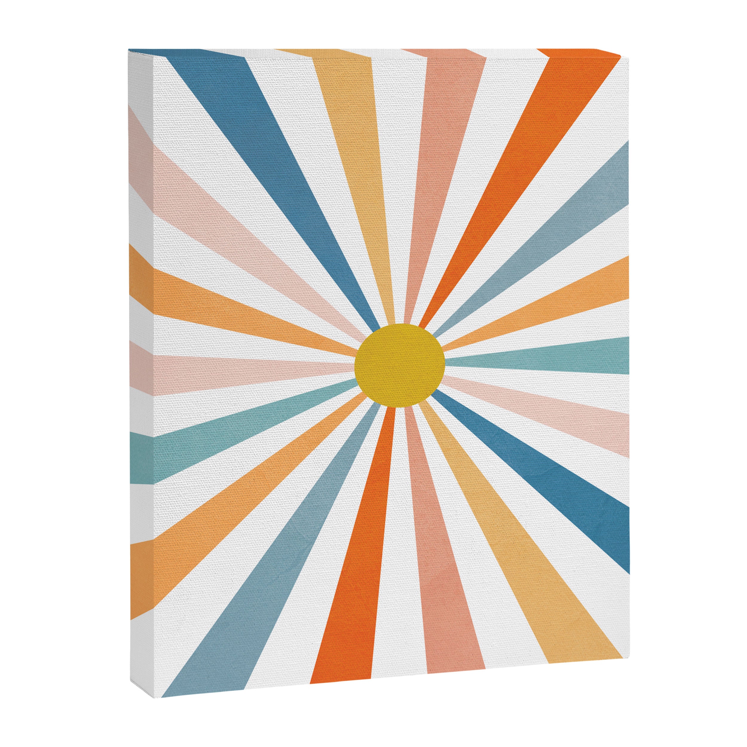 Sun Retro Art V Canvas Print Gallery Image 8