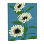 Sunflower Blue Sami Canvas Print Gallery Image 6