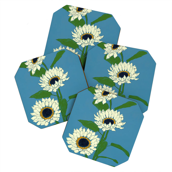 Sunflower Blue Sami Coaster Gallery Image 1