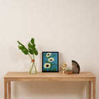 Sunflower Blue Sami Framed Canvas Print Gallery Image 4