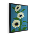 Sunflower Blue Sami Framed Canvas Print Gallery Image 2