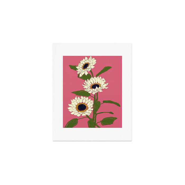 Sunflower Pink Sami Art Print Gallery Image 1
