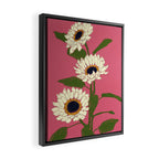Sunflower Pink Sami Framed Canvas Print Gallery Image 2