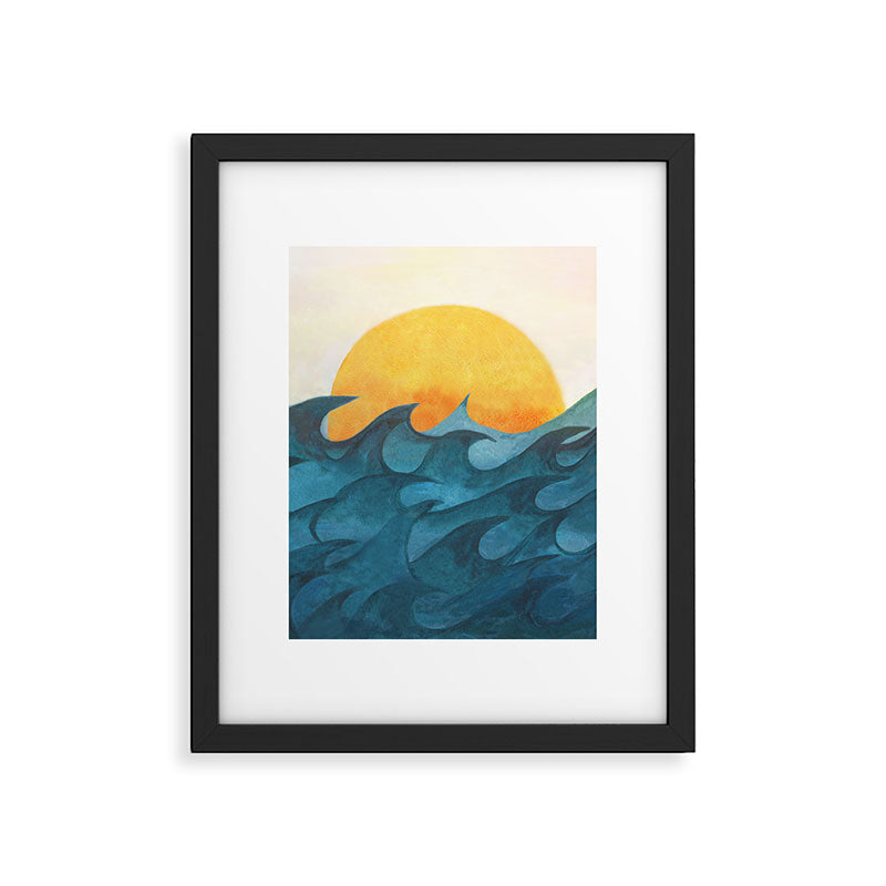 Sunrise Framed Art Print Gallery Image 4