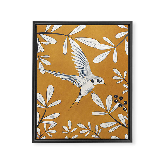 Swallow 01 Framed Canvas Print Gallery Image 1