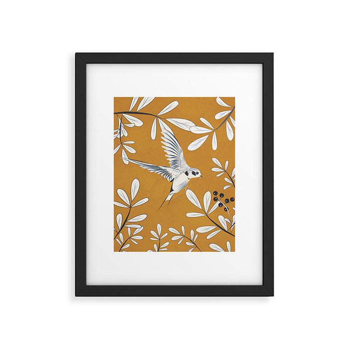Swallow 01 Framed Art Print Gallery Image 1