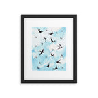 Swallows Framed Art Print Gallery Image 5