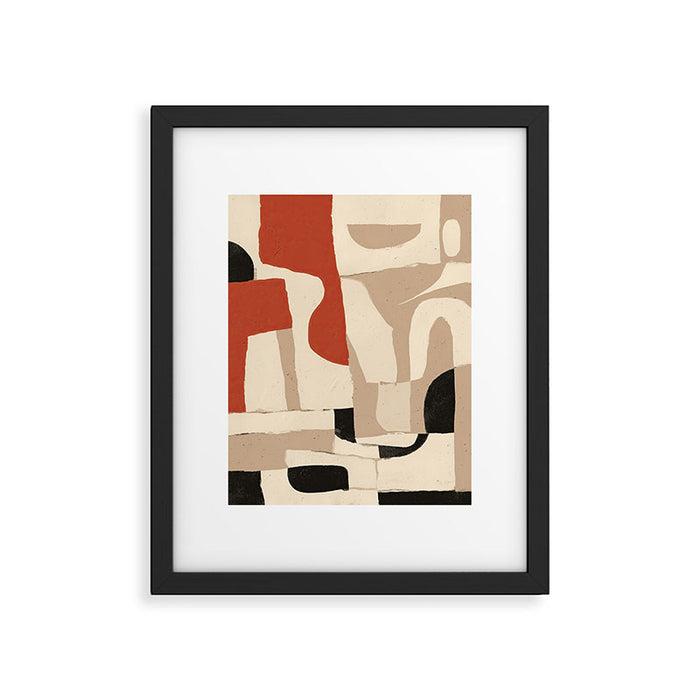 Terracotta Talk Framed Art Print Gallery Image 1